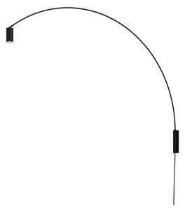 Fali Lámpa Nemo Lighting, dimmable, Fekete, Nappali, Alumínium