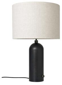 Asztali lámpa GUBI, dimmable, Fekete, Nappali, Márvány