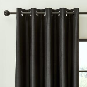 Fekete sötétítő függöny szett 2 db-os 168x183 cm – Catherine Lansfield