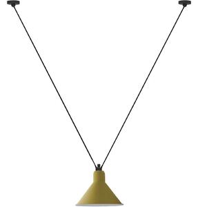 Függőlámpa Lampe Gras, Sárga, Nappali, Fém