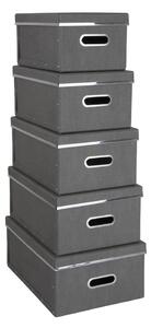 Fedeles tárolódoboz szett 5 db-os Joachim – Bigso Box of Sweden