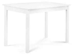 Konsimo Sp. z o.o. Sp. k. Étkezőasztal EVENI 76x60 cm bükkfa/fehér KO0069