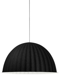 Függőlámpa Muuto, dimmable, Fekete, Étkező, Szövet / Textília