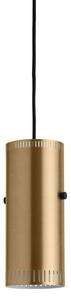Függőlámpa Warm Nordic, Trombone Cylinder, dimmable, Arany / Sárgaréz, Nappali, Fém, Dizájn