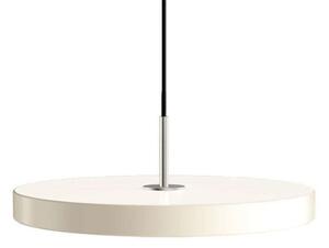 Asteria Függőlámpa Medium Pearl White/Steel - UMAGE