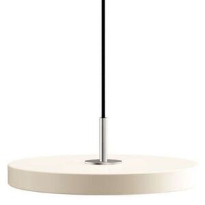 Asteria Függőlámpa Mini Pearl White/Steel Top