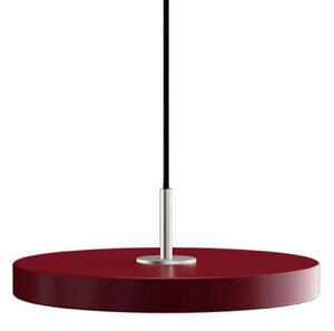 Asteria Függőlámpa Mini Ruby Red/Steel Top