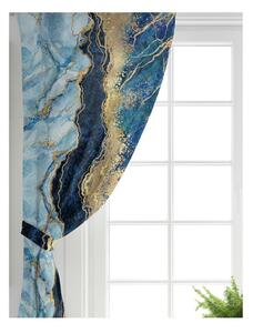 Kék-aranyszínű függöny 140x260 cm – Mila Home
