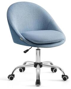 Irodai szék, állítható magasságú forgószék, kék