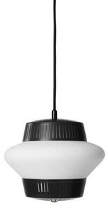 Függőlámpa Warm Nordic, Opal Arch, dimmable, Fekete, Étkező, Fém, Dizájn