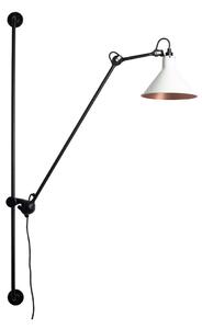 Fali Lámpa Lampe Gras, Fekete, Nappali, Fém, Indusztriális dizájn
