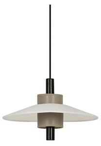 Függőlámpa Forestier, Thésée, dimmable, Fehér, Étkező, Szövet / Textília