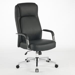 Főnöki irodai szék, forgószék fekete (RT5652-BLACK)