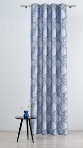 Kék-szürke függöny 140x260 cm Carra – Mendola Fabrics