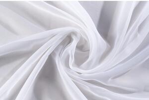 Fehér átlátszó függöny 140x245 cm Voile – Mendola Fabrics