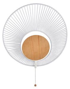 Fali Lámpa Forestier, Oyster, dimmable, Fehér, Nappali, Fém, Dizájn