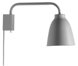 Fali Lámpa FRITZ HANSEN, Caravaggio, dimmable, Szürke, Nappali, Fém, Dizájn