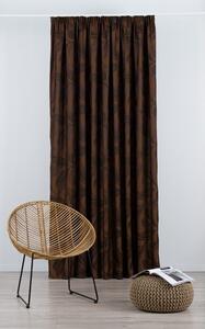 Sötétbarna függöny 210x245 cm Nydia – Mendola Fabrics