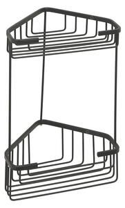 Gedy Sapho, SMART kétszintes sarokpolc 200x325x151mm, fekete matt