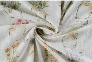 Krémszínű függöny 140x160 cm Cassia – Mendola Fabrics