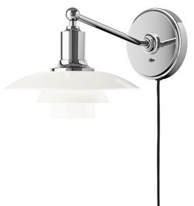 Fali Lámpa Louis Poulsen, PH 2/1, dimmable, Fémes, Nappali, Üveg, Dizájn