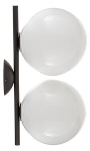 Fali Lámpa FLOS, IC C/W1 Double, dimmable, Fehér, Nappali, Üveg, Dizájn