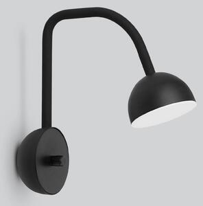 Fali Lámpa Northern, Blush, dimmable, Fekete, Nappali, Fém, Dizájn