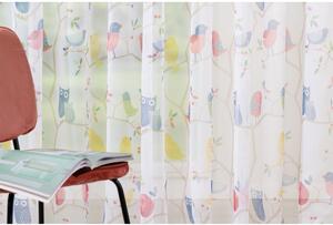 Átlátszó gyerek függöny 140x245 cm Owl - Mendola Fabrics