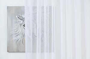Fehér átlátszó függöny 300x260 cm Voile – Mendola Fabrics