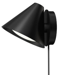 Fali Lámpa Louis Poulsen, Keglen, dimmable, Fekete, Nappali, Fém, Dizájn