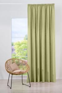 Világoszöld függöny 210x245 cm Riva – Mendola Fabrics