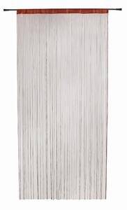 Rézszínű átlátszó függöny 140x285 cm String – Mendola Fabrics