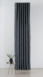 Sötétkék-szürke függöny 135x280 cm Wayland – Mendola Fabrics