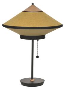 Asztali lámpa Forestier, Cymbal S, Bronz / Öreg Sárgaréz, Nappali, Szövet / Textília, Dizájn
