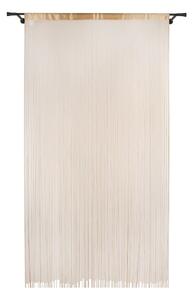 Aranyszínű átlátszó függöny 140x285 cm String – Mendola Fabrics