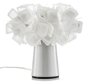 Asztali lámpa Slamp, CLIZIA, Fehér, Nappali, Műanyag, Dizájn