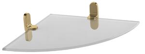 BISK Erga Nature Gold, sarokpolc kozmetikumokhoz, arany fényes, ERG-05851