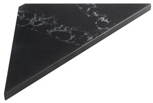 Sapho Sapho, ABELINE sarokpolc Rockstone 200x200mm, fekete attika, AE200-0598