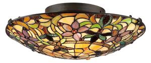 Kami mennyezeti lámpa, Flush Mount, Tiffany