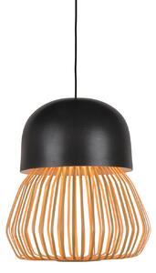 Függőlámpa Forestier, Anemos, dimmable, Fekete, Nappali, Bambusz, Dizájn