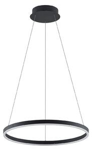 Függőlámpa Arcchio, Albiona, dimmable, Fekete, Konyha, Fém, Modern