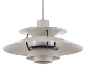 Függőlámpa Louis Poulsen, PH 5 Mini, dimmable, Fehér, Nappali, Fém, Dizájn