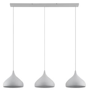Függőlámpa Lindby, Elamira, dimmable, Fehér, Nappali, Fém, Modern