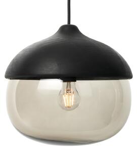 Függőlámpa MATER, Terho L, dimmable, Fekete, Nappali, Fa, Dizájn
