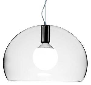 Függőlámpa Kartell, Small FL/Y, Átlátszó, Nappali, Műanyag, Dizájn