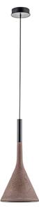 Függőlámpa Foscarini, Aplomb, dimmable, Barna / Rozsdabarna, Konyha, Beton, Dizájn