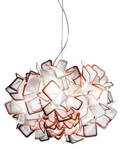 Függőlámpa Slamp, CLIZIA, dimmable, Narancs, Nappali, Műanyag, Dizájn