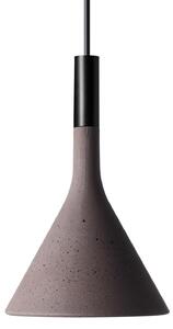 Függőlámpa Foscarini, Aplomb Mini, dimmable, Barna / Rozsdabarna, Konyha, Beton, Dizájn