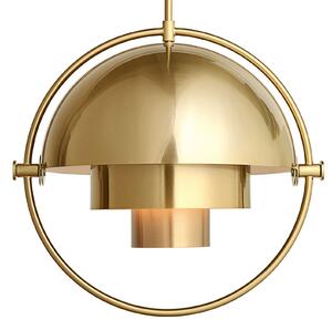 Függőlámpa GUBI, Multi-Lite, dimmable, Arany / Sárgaréz, Nappali, Fém, Dizájn