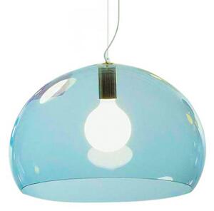 Függőlámpa Kartell, FL/Y, dimmable, Kék, Nappali, Műanyag, Dizájn